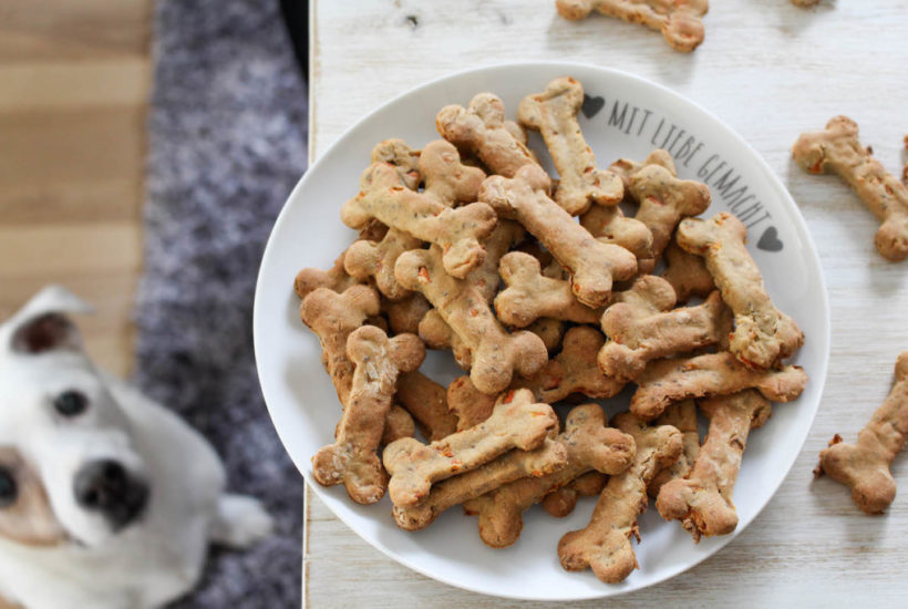 Healthy dog treats with banana and carrots 1024x682 Flurl healthy dog treats