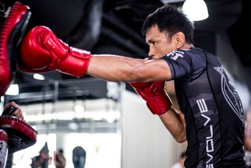 Muay thai exercises 1024x580 Flurl  exercises at gym of muay thai for weight loss  Â